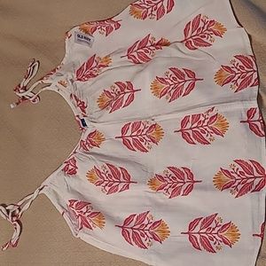 Womens linen tank top